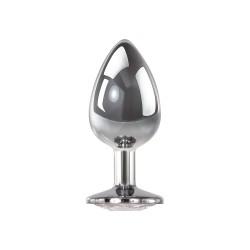 Adam And Eve Clear Gem Anal Plug Large Adam And Eve Clear Gem Anal Plug Large