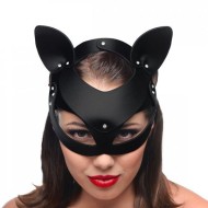 Master Series Bad Kitten Leather Cat Mask Master Series Bad Kitten Leather Cat Mask