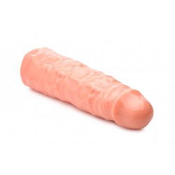 Size Matters 3 Inch Flesh Penis Enhancer Sleeve Size Matters 3 Inch Flesh Penis Enhancer Sleeve