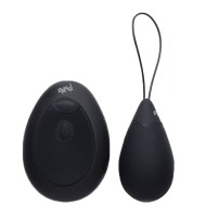 XR 10X Silicone Vibrating Egg Black XR 10X Silicone Vibrating Egg Black