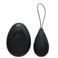 XR 10X Silicone Vibrating Egg Black XR 10X Silicone Vibrating Egg Black