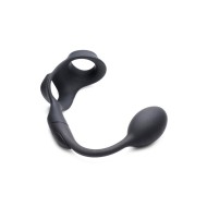 XR Alpha Pro 10X P Bomb Cock and Ball Ring With Anal Plug XR Alpha Pro 10X P Bomb Cock and Ball Ring With Anal Plug