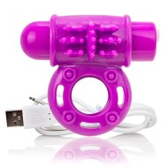 Screaming O Charged OWow Purple Vibrating Cock Ring Screaming O Charged OWow Purple Vibrating Cock Ring