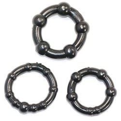 Stay Hard Beaded Cockrings Stay Hard Beaded Cockrings