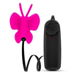 Luxe Butterfly Clitoral Teaser Fuchsia Luxe Butterfly Clitoral Teaser Fuchsia