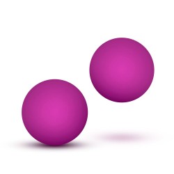 Luxe Pink Double O Kegel Balls Weighted 1.3 Ounce Luxe Pink Double O Kegel Balls Weighted 1.3 Ounce