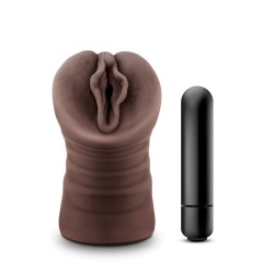 Hot Chocolate Alexis Vagina Vibrating Masturbator Hot Chocolate Alexis Vagina Vibrating Masturbator