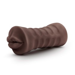 Hot Chocolate Heather Mouth Vibrating Masturbator Hot Chocolate Heather Mouth Vibrating Masturbator