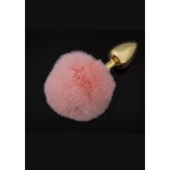 Dolce Piccante Small Jewellery Plug With Tail Pink Dolce Piccante Small Jewellery Plug With Tail Pink