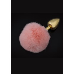 Dolce Piccante Small Jewellery Plug With Tail Pink Dolce Piccante Small Jewellery Plug With Tail Pink