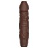Stud Silicone Woody Flesh Brown Vibrator