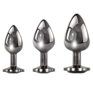 Evolved Black Gem Anal Plug Set Evolved Black Gem Anal Plug Set