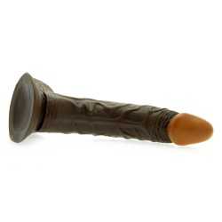 Curved Passion 7.5 Inch Dong Brown Curved Passion 7.5 Inch Dong Brown