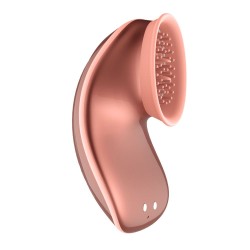 Twitch Rose Gold Hands Free Suction And Vibration Toy Twitch Rose Gold Hands Free Suction And Vibration Toy