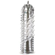 Clear Textured Orgasma Penis Sleeve Clear Textured Orgasma Penis Sleeve