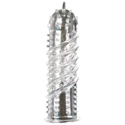 Clear Textured Orgasma Penis Sleeve Clear Textured Orgasma Penis Sleeve