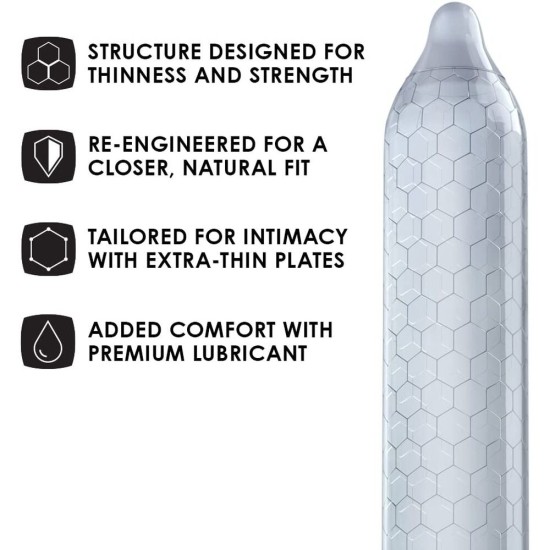 Lelo Hex Original Condoms 3 Pack Lelo Hex Original Condoms 3 Pack