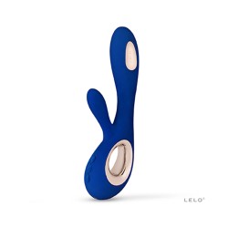 Lelo Soraya Wave Midnight Blue Dual Rechargeable Vibrator Lelo Soraya Wave Midnight Blue Dual Rechargeable Vibrator