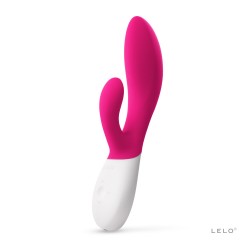 Lelo Ina Wave 2 Luxury Rechargeable Vibe Cerise Lelo Ina Wave 2 Luxury Rechargeable Vibe Cerise