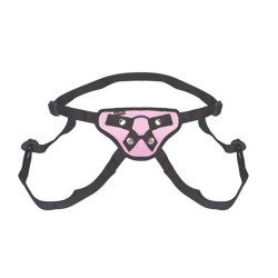 Lux Fetish Pretty In Pink Strap On Harness Lux Fetish Pretty In Pink Strap On Harness