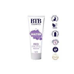 BTB Red Fruits Flavoured Water Based Lubricant 100ml BTB Red Fruits Flavoured Water Based Lubricant 100ml