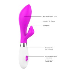 Luminous Achelois Ultra Soft Clit Stim Vibe Fuchsia Luminous Achelois Ultra Soft Clit Stim Vibe Fuchsia