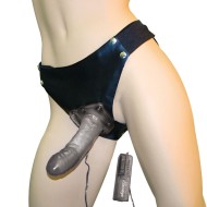 Crystal Jelly Power Cock Strap On Vibrating Dildo Crystal Jelly Power Cock Strap On Vibrating Dildo