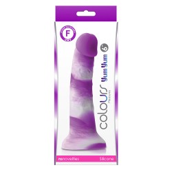 Colours Yum Yum 6 Inch Dildo Purple Colours Yum Yum 6 Inch Dildo Purple