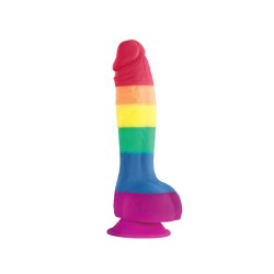 Colours Pride Edition 6 Inch Realistic Silicone Dildo With Balls Colours Pride Edition 6 Inch Realistic Silicone Dildo With Balls