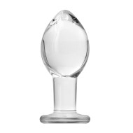 Crystal Premium Glass Large Butt Plug Crystal Premium Glass Large Butt Plug