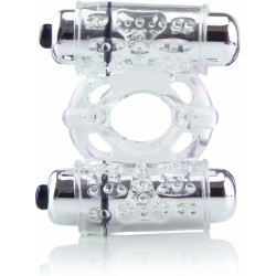 Screaming O Wow Double Wammy Vibrating Cock Ring Screaming O Wow Double Wammy Vibrating Cock Ring