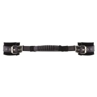 Ouch Adjustable Black Leather Handcuffs Ouch Adjustable Black Leather Handcuffs