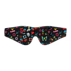 Ouch Old School Tattoo Printed Eye Mask Ouch Old School Tattoo Printed Eye Mask