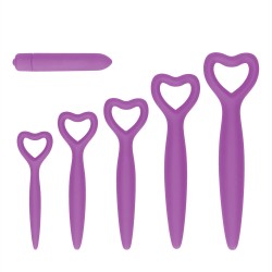 Ouch Silicone Vaginal Dilator Set Purple Ouch Silicone Vaginal Dilator Set Purple