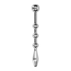 Ouch Urethral Sounding Stainless Steel Plug With Balls Ouch Urethral Sounding Stainless Steel Plug With Balls