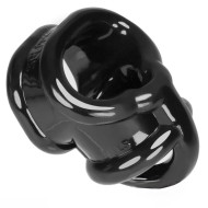 Oxballs Ballsling With Ballsplitter Cockring Black Oxballs Ballsling With Ballsplitter Cockring Black