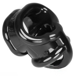Oxballs Ballsling With Ballsplitter Cockring Black Oxballs Ballsling With Ballsplitter Cockring Black