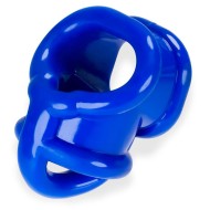 Oxballs Ballsling With Ballsplitter Cockring Police Blue Oxballs Ballsling With Ballsplitter Cockring Police Blue