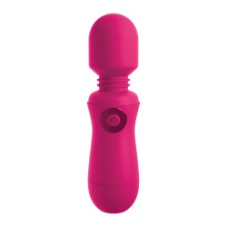 OMG Silicone Rechargeable Wand Pink OMG Silicone Rechargeable Wand Pink
