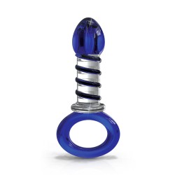 Icicles No.81 Blue Glass Juicer Dildo Icicles No.81 Blue Glass Juicer Dildo