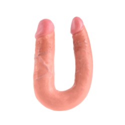 King Cock Medium Double Trouble Flesh Dildo King Cock Medium Double Trouble Flesh Dildo