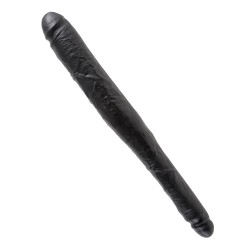 King Cock 16 Inch Tapered Double Dildo Black King Cock 16 Inch Tapered Double Dildo Black