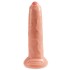 King Cock 9 Inch Flesh Uncut Cock Dildo