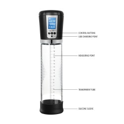 Premium Rechargeable Automatic LCD Penis Pump Premium Rechargeable Automatic LCD Penis Pump