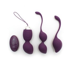 Rimini Vibrating Kegel Ball Set With Remote Control Rimini Vibrating Kegel Ball Set With Remote Control