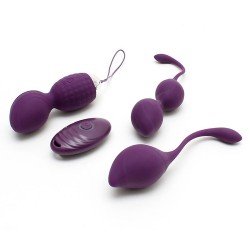 Rimini Vibrating Kegel Ball Set With Remote Control Rimini Vibrating Kegel Ball Set With Remote Control