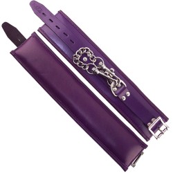 Rouge Garments Wrist Cuffs Padded Purple Rouge Garments Wrist Cuffs Padded Purple