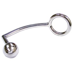 Rouge Stainless Steel Cock Ring With Anal Probe Rouge Stainless Steel Cock Ring With Anal Probe