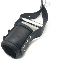 The Red Deluxe Leather Suspension Handcuffs The Red Deluxe Leather Suspension Handcuffs