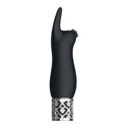 Royal Gems Elegance Rechargeable Silicone Bullet Black Royal Gems Elegance Rechargeable Silicone Bullet Black